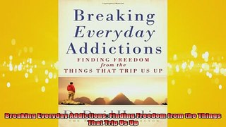 READ book  Breaking Everyday Addictions Finding Freedom from the Things That Trip Us Up Free Online