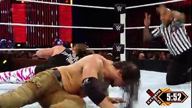Dolph Ziggler vs. Baron Corbin - No Disqualification Match- 2016 WWE Extreme Rules Kickoff