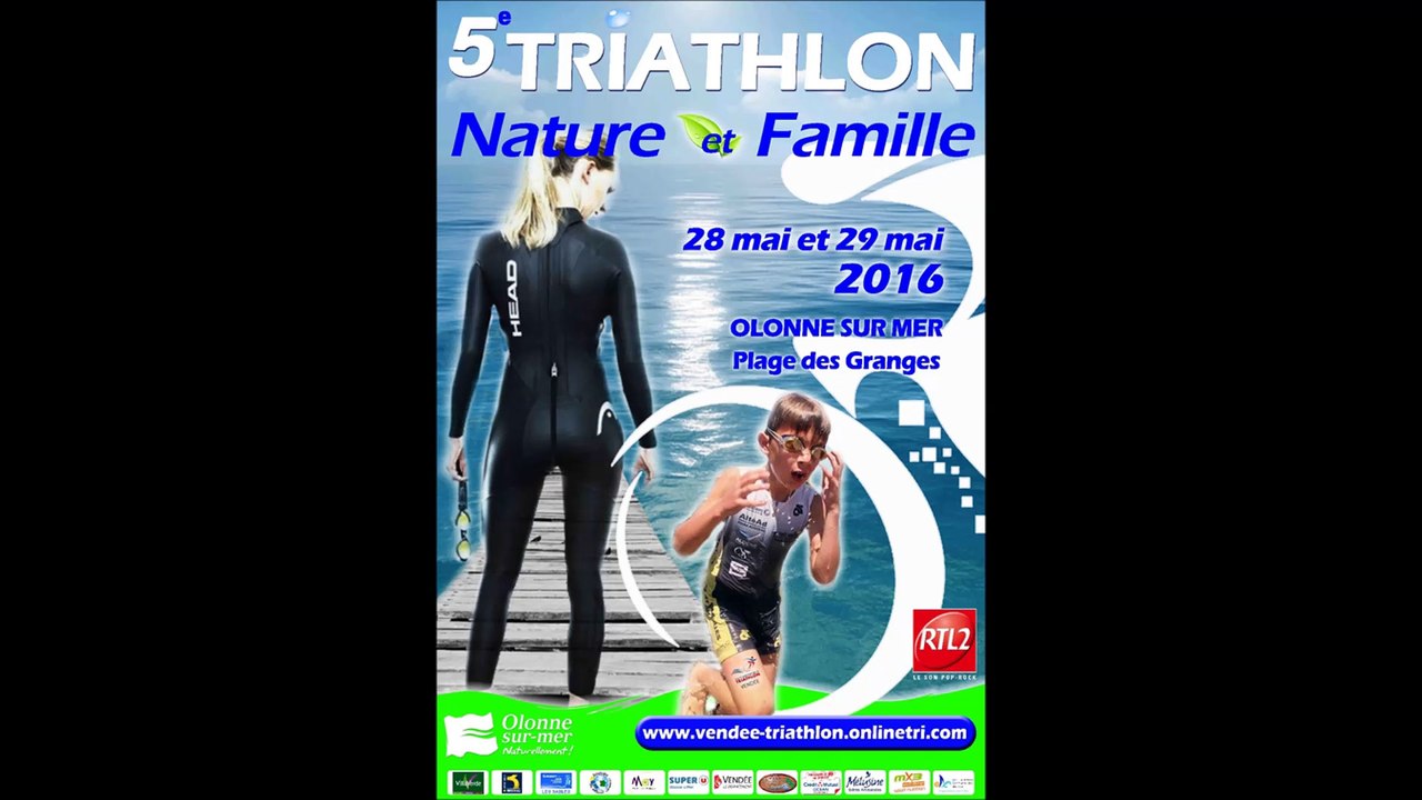 Triathlon Olonne sur Mer 2016 avec RTL 2