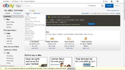 Comment changer son mot de passe sur eBay?