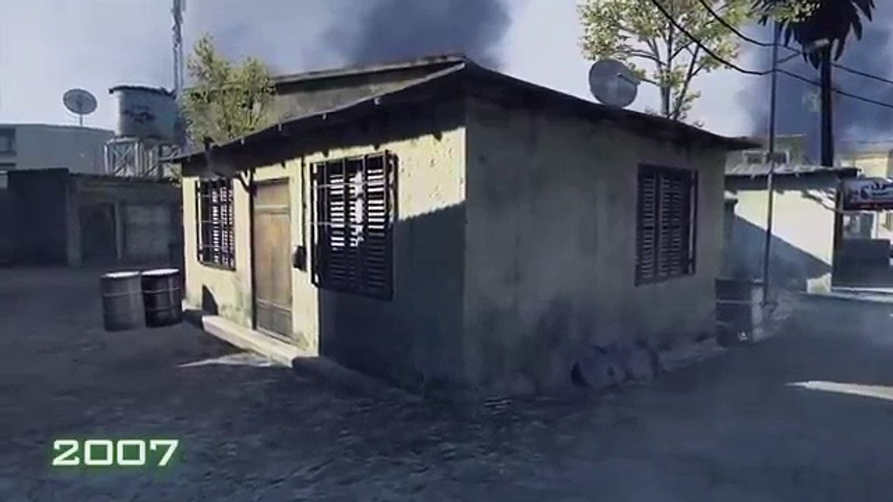 Comparatifs des graphismes de Call of Duty Modern Warfare entre 2007 et 2016