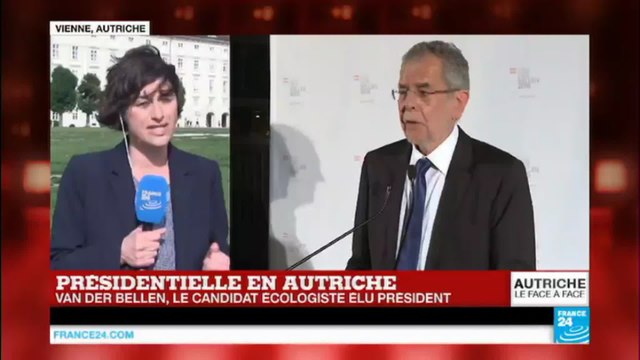 Présidentielle en Autriche : une victoire sur le fil du candidat écologiste Alexander Van der Bellen