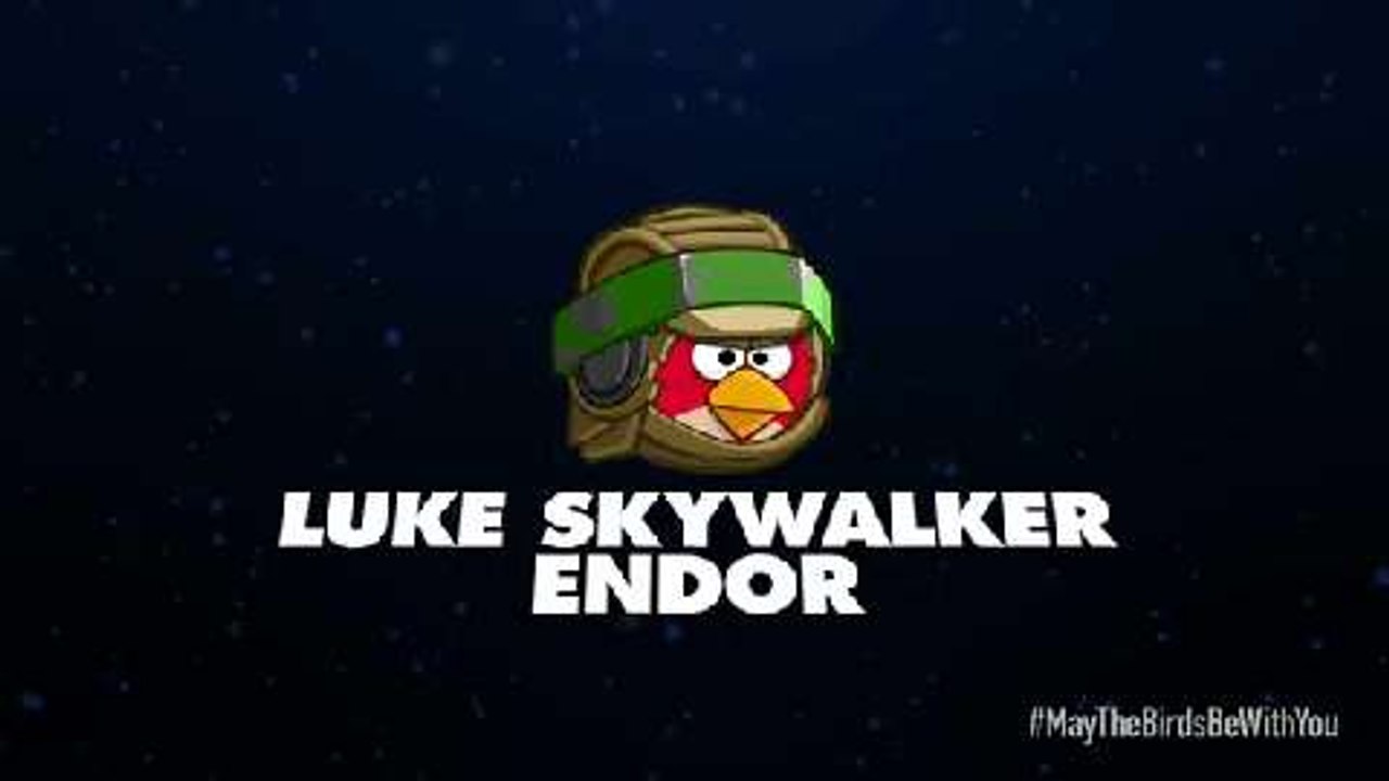 Angry Birds Star Wars 2 - Luke Skywalker Endor