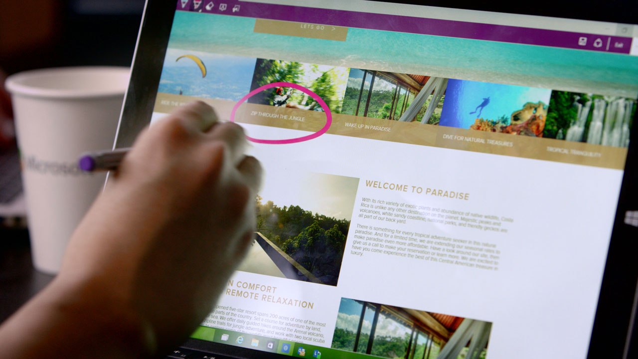 This IS SPARTAN - Microsoft Project Spartan preview