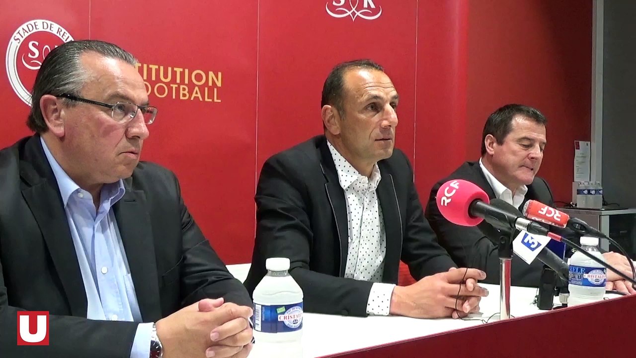 Présentation du nouvel entraineur du Stade de R...