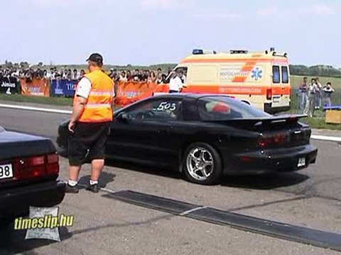 Pontiac Trans-Am Nitro Vs. Audi 200 Quattro