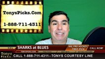 St Louis Blues vs. San Jose Sharks Free Pick Prediction NHL Playoffs Game 5 Odds Preview