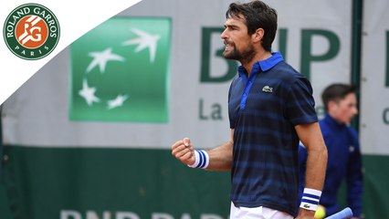 Temps forts Chardy - Mayer Roland-Garros 2016 / 1 Tour