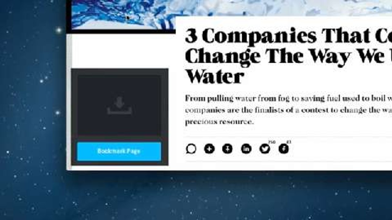 Iceber.gs features overview