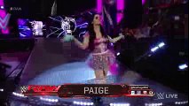 Paige vs. Summer Rae- WWE RAW