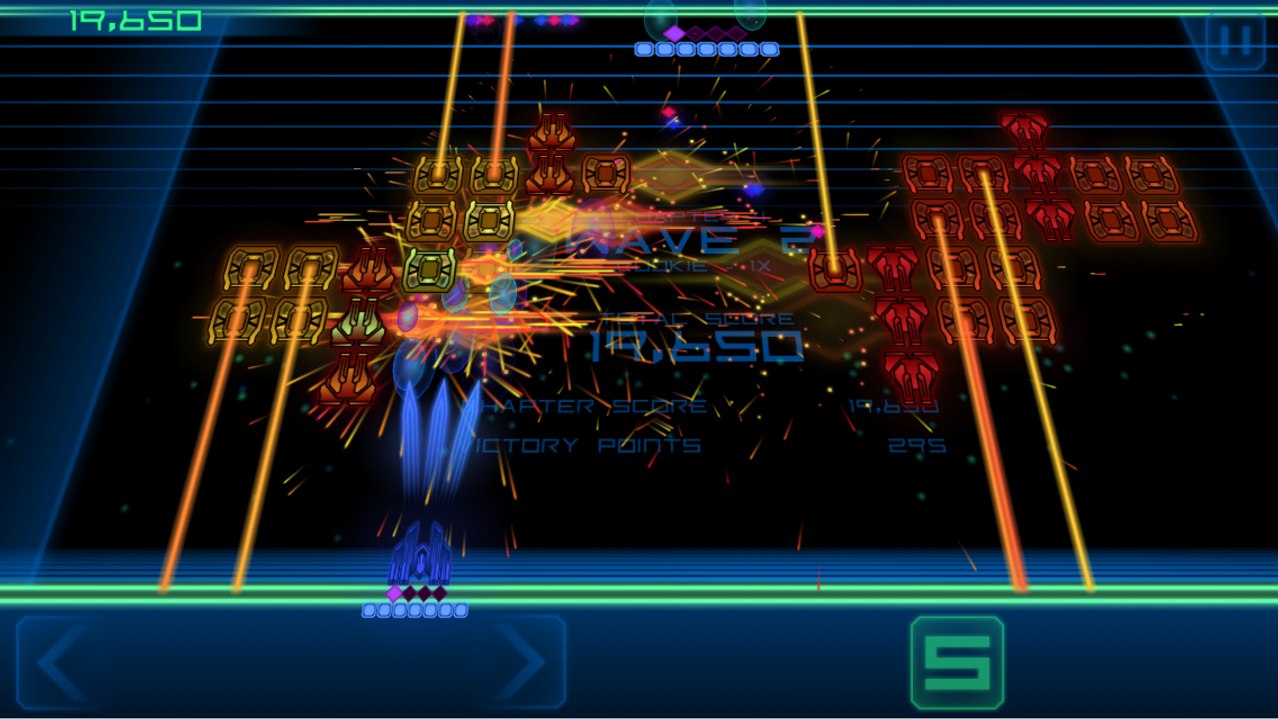 Supercrossfighter  - Warp filled Space Invader fun