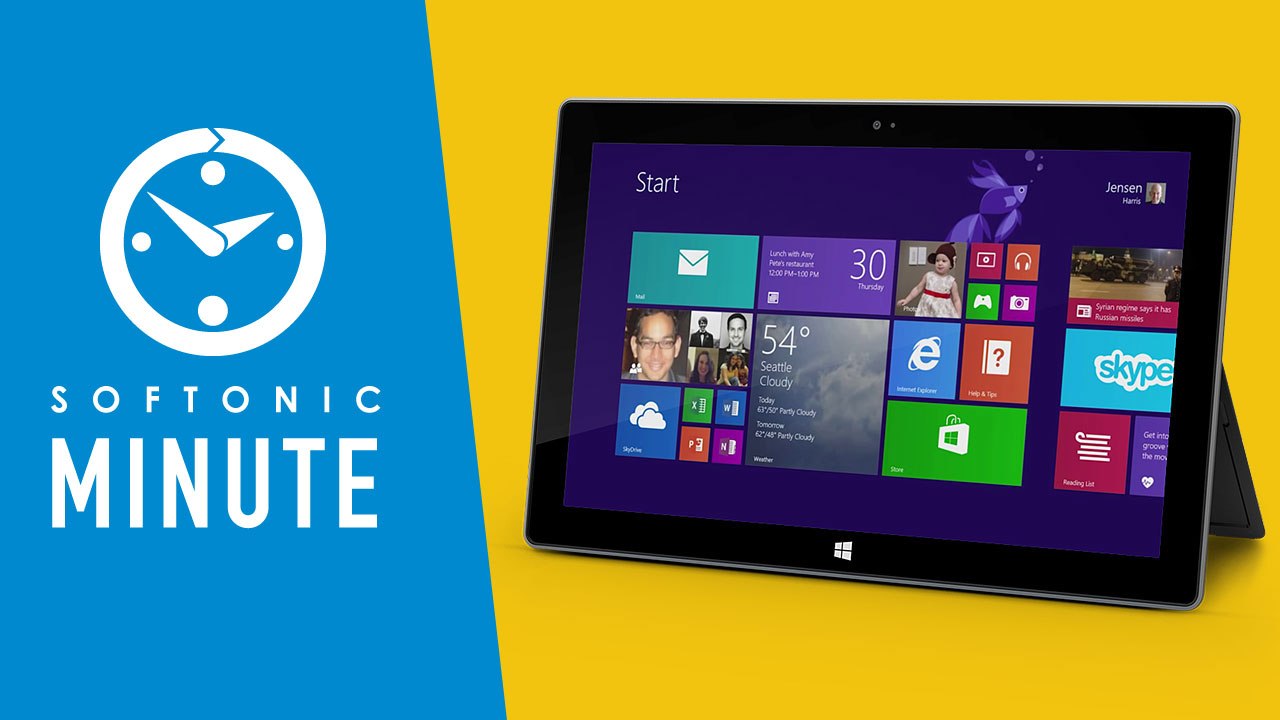 Windows 8.1, BlackBerry Messenger, Minecraft und Firefox - Das alles in der Softonic Minute.