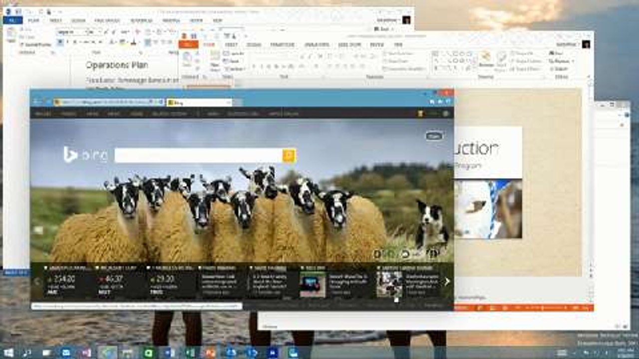 A First Look at Windows 10