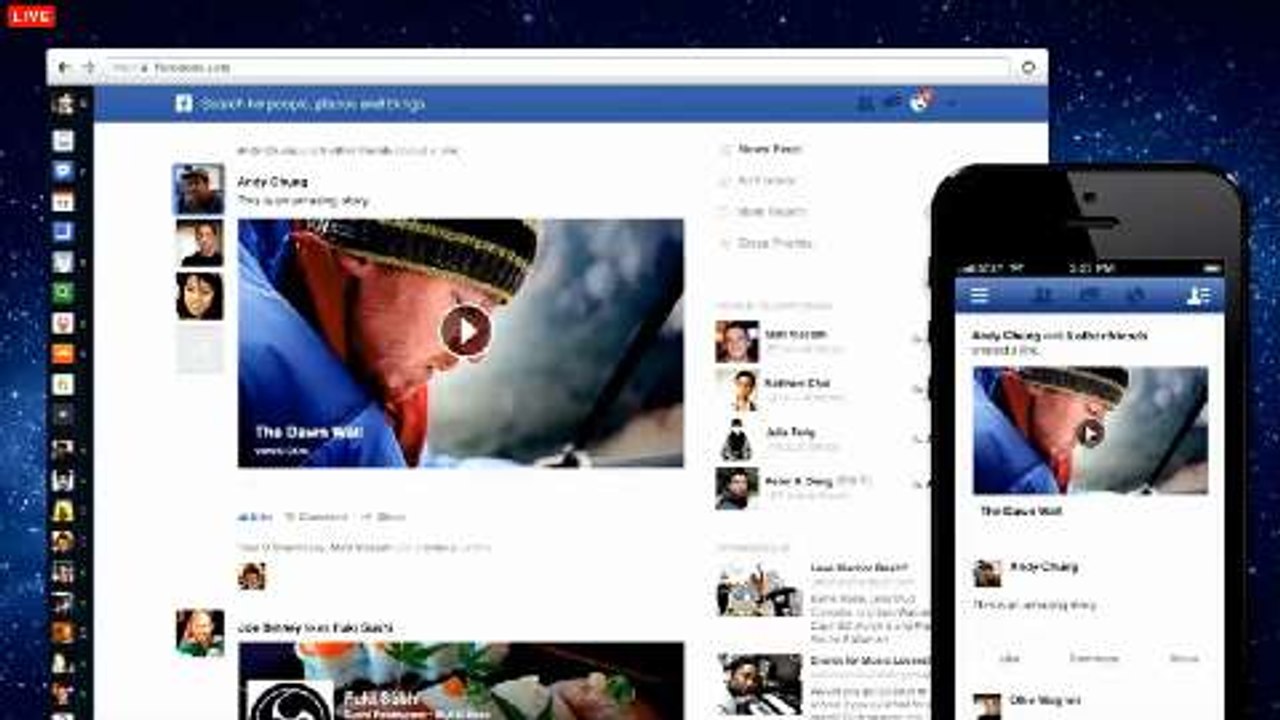 New Facebook NewsFeed