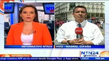 Venezolanos en España marcharon para exigir la salida de Nicolás Maduro