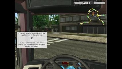 Euro Truck Simulator: je eerste klus