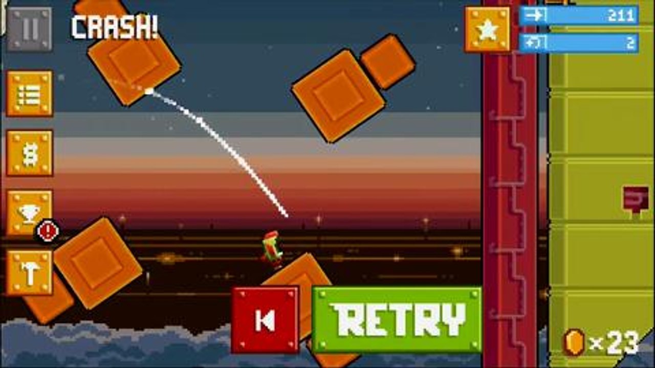 Rovio, les créateurs d'Angry Birds, lance son Flappy Bird revisité "Retry"