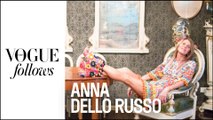 Anna Dello Russo :  une folle journée de Fashion Week  |  #VogueFollows  |  VOGUE PARIS