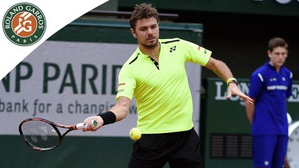 Temps forts Wawrinka - Rosol Roland-Garros 2016 / 1 T