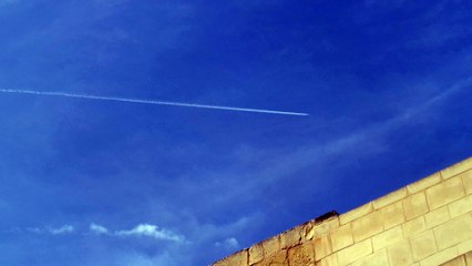 Chemtrail Haze over Malta Parliament May 23rd, 2016