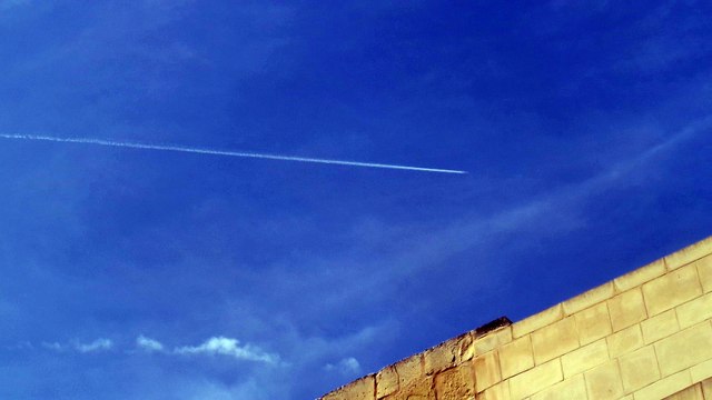 Chemtrail Haze over Malta Parliament May 23rd, 2016