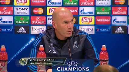 Zidane: Ronaldo oynayacak, Benzema riske edilmeyecek