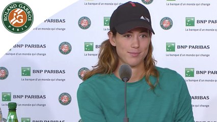 Roland-Garros 2016 - Conférence de presse Muguruza / 1T
