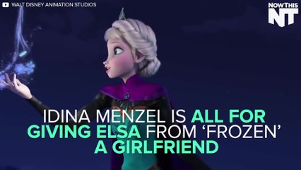 Idina Menzel Wants Elsa From 'Frozen' To Find A Girlfriend