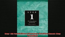 FREE EBOOK ONLINE  Step 1 AA Foundations of Recovery Hazelden Classic Step Pamphlets Full EBook