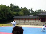 Tae kwon Do. Girl's self defense. Seoul, South Korea, September, 2010