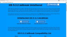 HowTo jailbreak ios 9.3.2 pangu Iphone 5S/5c/5 ios 9.3.2 jailbreak ios 9.3.2