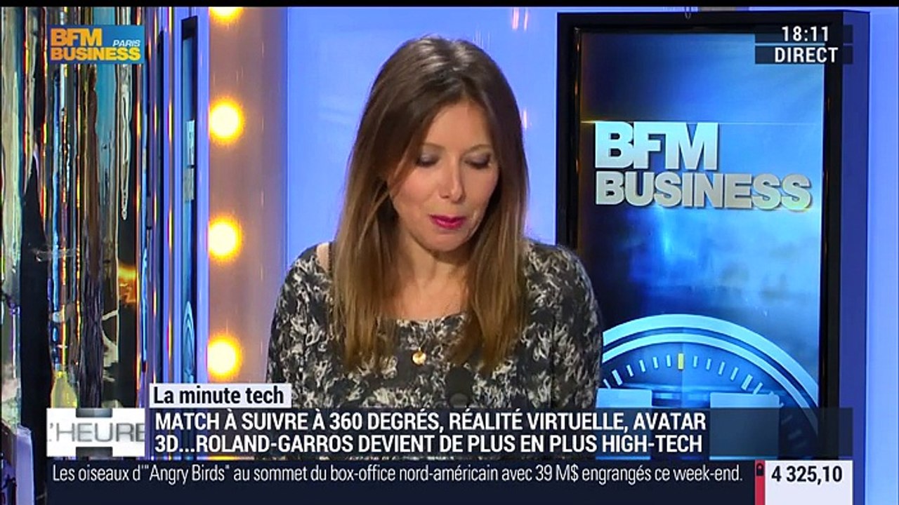 La Minute Tech: Roland-Garros devient de plus en plus high-tech - 23/05