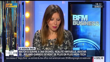 La Minute Tech: Roland-Garros devient de plus en plus high-tech - 23/05