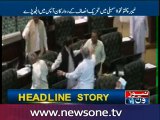 Two PTI members have fight in KPK Assembly