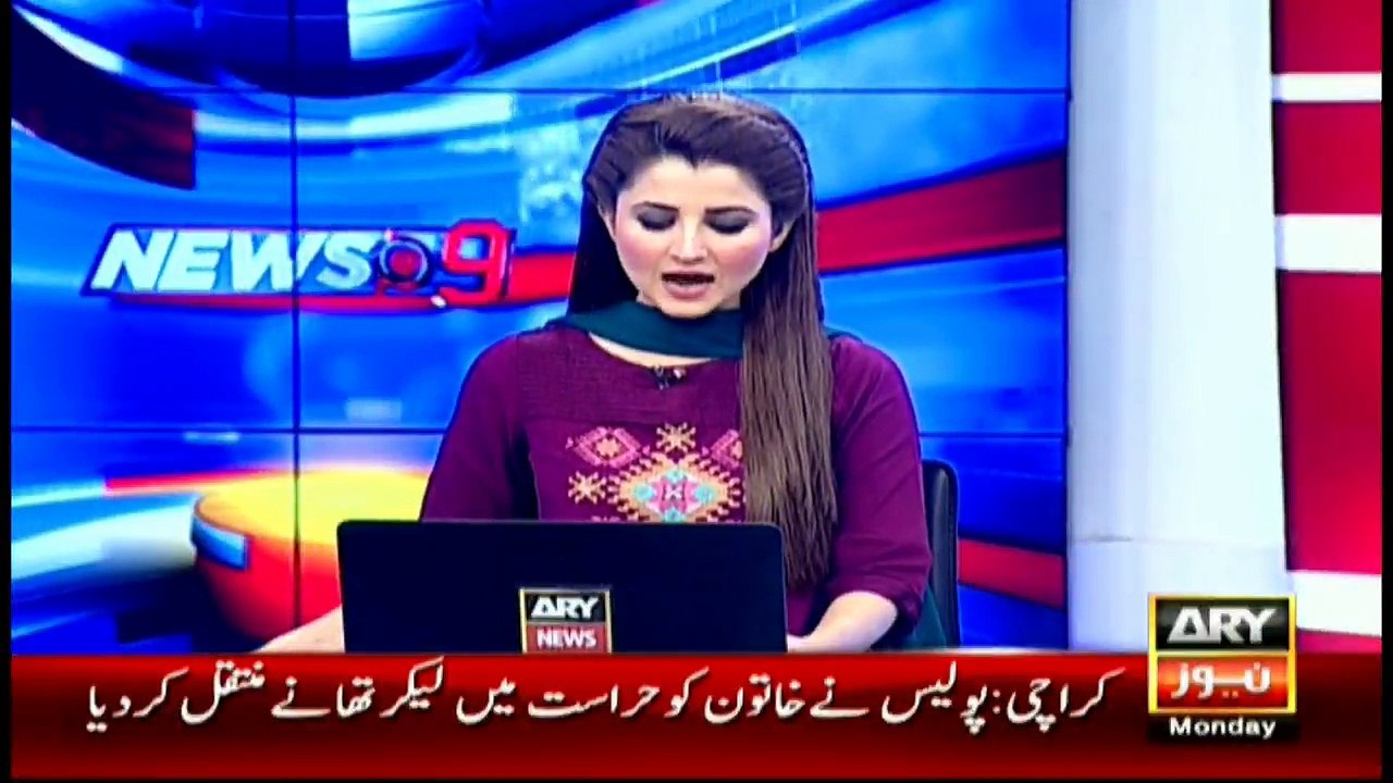 Armed woman forces laborers to run away from construction site