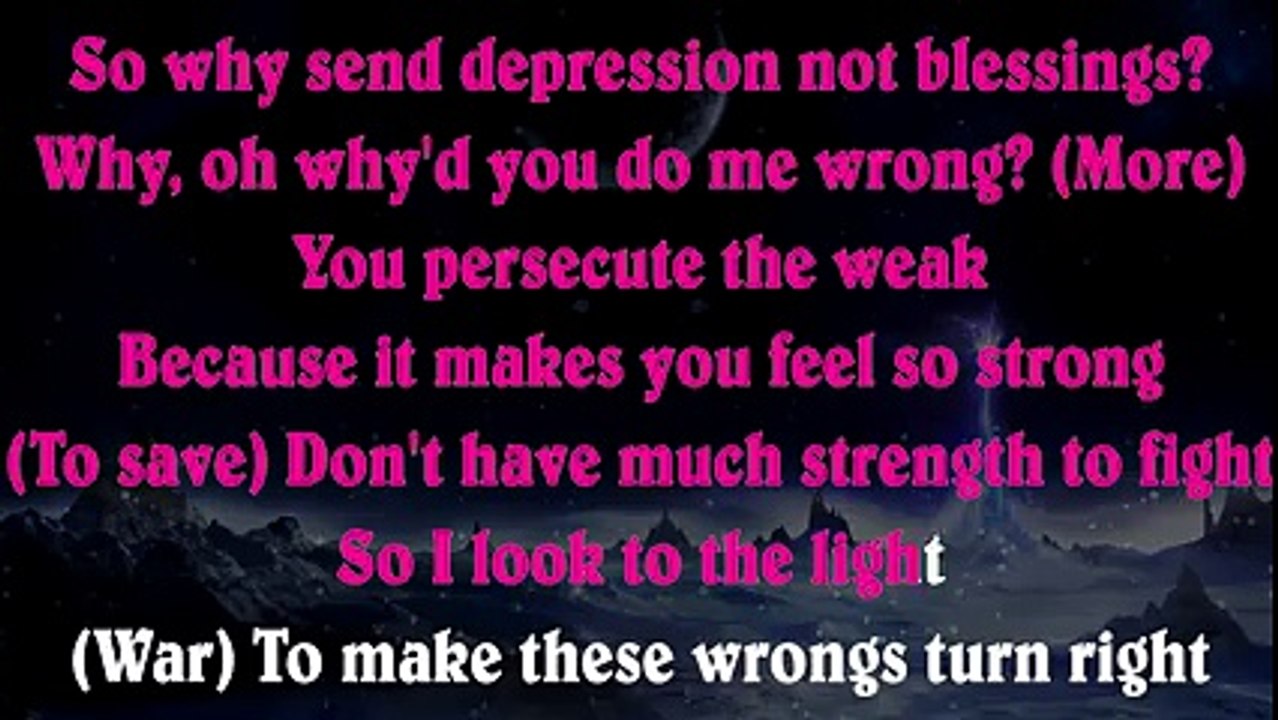 Kanye West - Ultralight Beam  ¦ HIGHER Key Karaoke Instrumental Lyrics Cover Sing Along