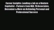 Read Career Insights: Landing a Job as a Venture Capitalist - Partners from NEA TA Associates