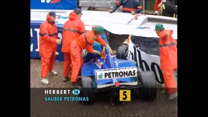 Formula 1 1997 Monaco Grand Prix - Michael Schumacher Wins in Wet