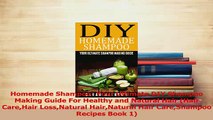 Read  Homemade Shampoo Your Ultimate DIY Shampoo Making Guide For Healthy and Natural Hair PDF Online