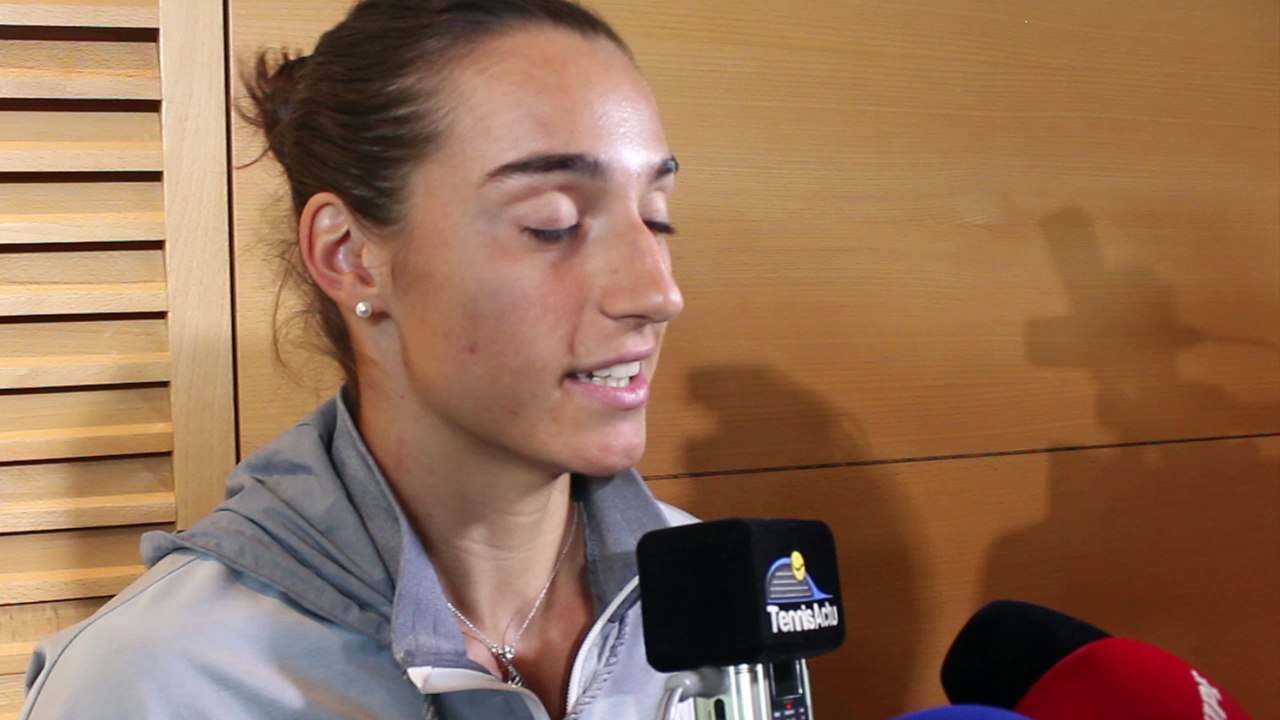 Roland-Garros 2016 - Caroline Garcia : "Je suis contente de jouer Agnieszka Radwanska au 2e tour"