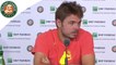 Roland-Garros 2016 - Conférence de presse Wawrinka / 1T