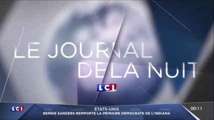 LCI - Générique court Journal de la Nuit (2016)