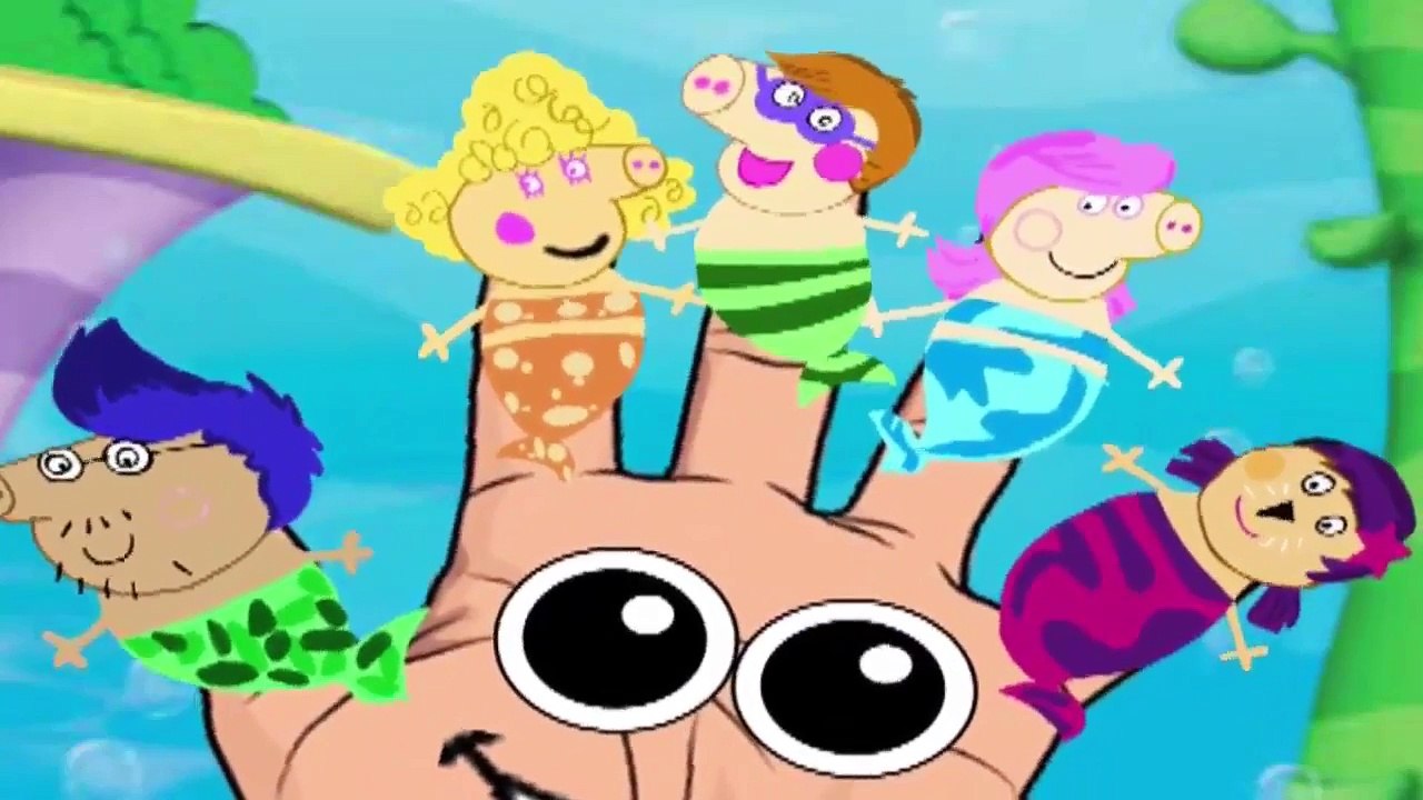 BUBBLE GUPPIES PEPPA PIG Finger Family Nursery Rhymes Lyrics and More