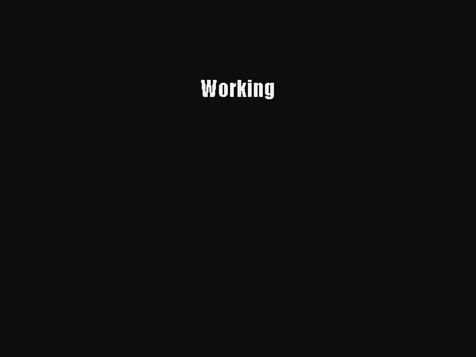 Read Working Ebook Free