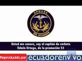 Audio de oficial de la Armada crispa aún más la tensa relación entre los militares y Correa