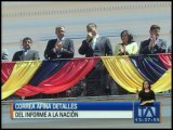 Presidente Correa alista su informe a la nación