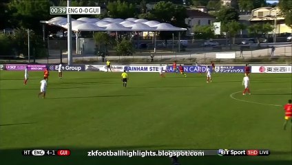 England U21 vs Guinea U23 7-1 All Goals & Highlights HD 23.05.2016