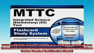 READ book  MTTC Integrated Science Elementary 93 Test Flashcard Study System MTTC Exam Practice  FREE BOOOK ONLINE
