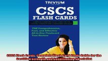 EBOOK ONLINE  CSCS Flash Cards Complete Flash Card Study Guide for the Certified Strength and READ ONLINE