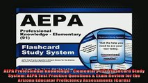 Free PDF Downlaod  AEPA Professional Knowledge  Elementary 91 Flashcard Study System AEPA Test Practice READ ONLINE